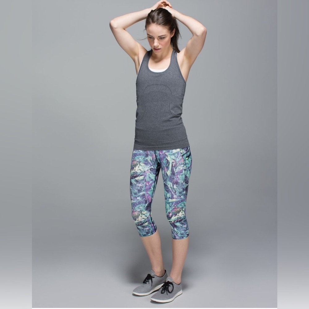 Lululemon Run: Top Speed Crop
Iridescent Multi 
size 4
58